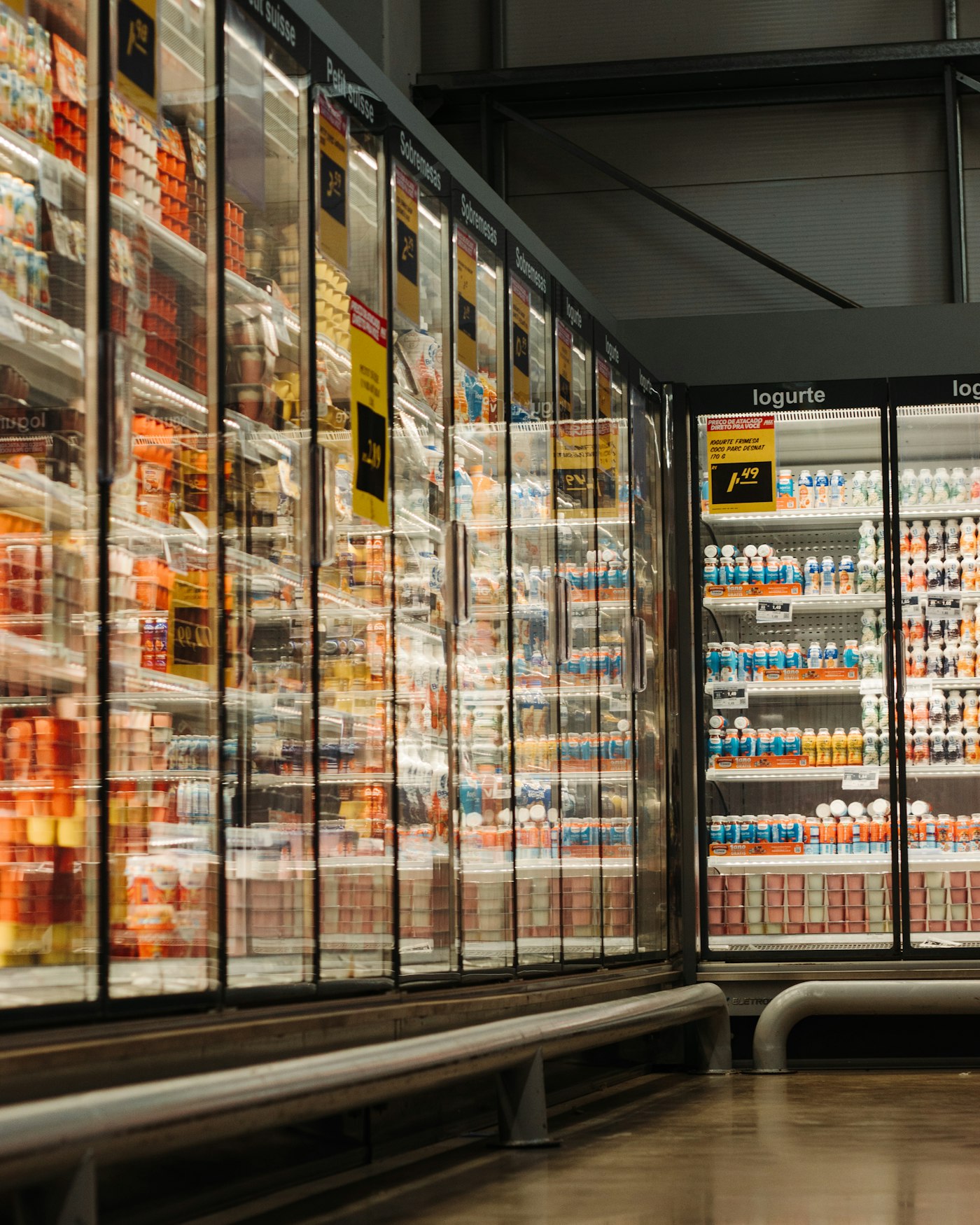 The interior of a large chamber loaded with a rack of power modules
