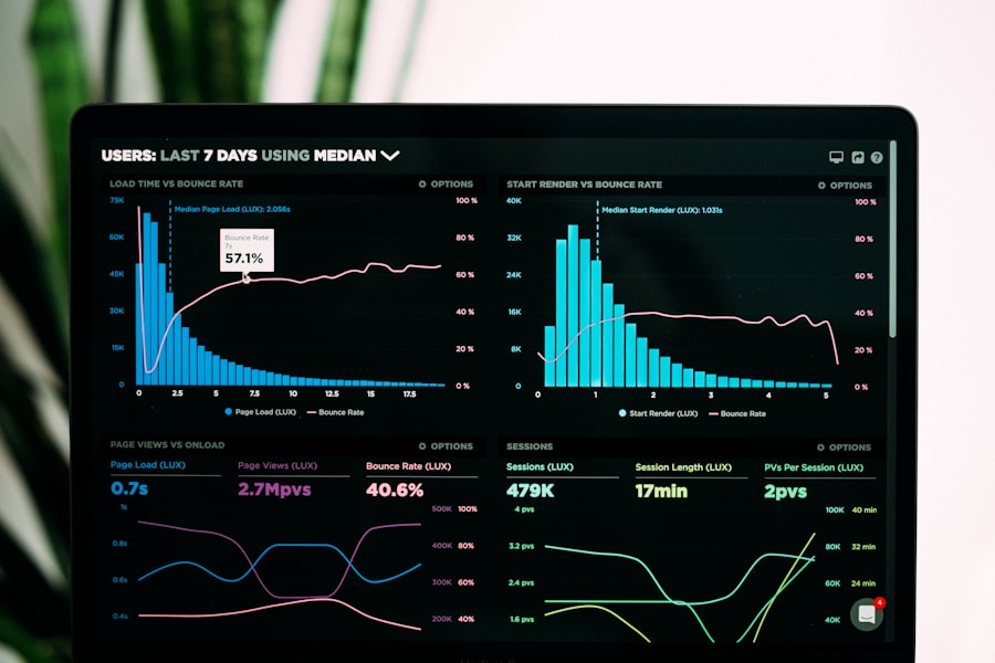 Continuous environmental data logged on a screen