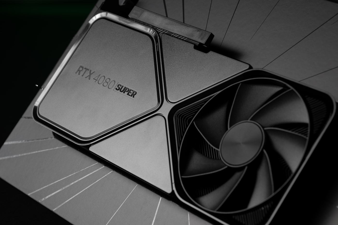 A burn-in chamber holding many GPU cards under powered stress