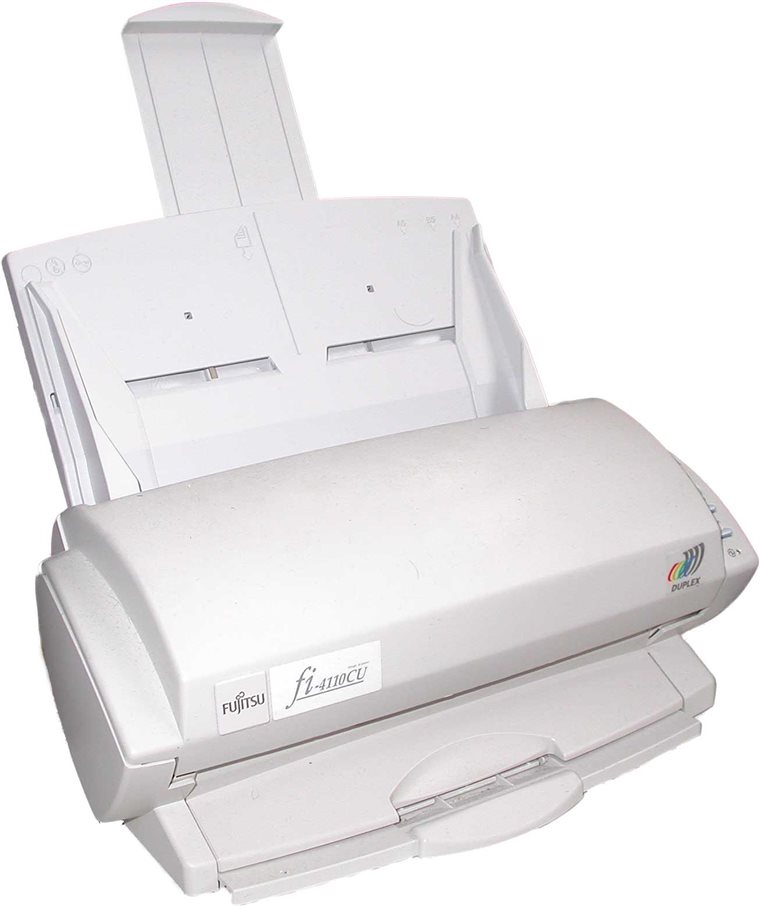 Desktop ADF document scanner